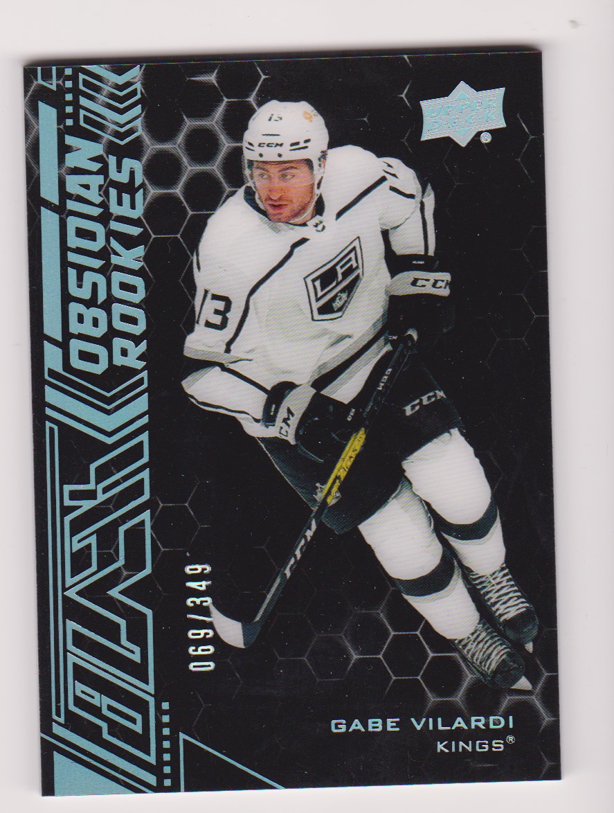 (image for) 2020-21 UD Black Obsidian Rookies #OR5 Gabe Vilardi 69/349